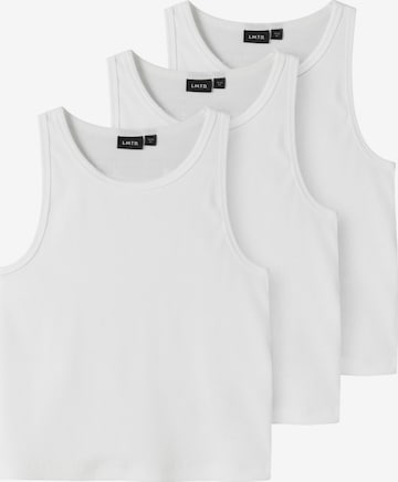 Maglietta intima di LMTD in bianco: frontale