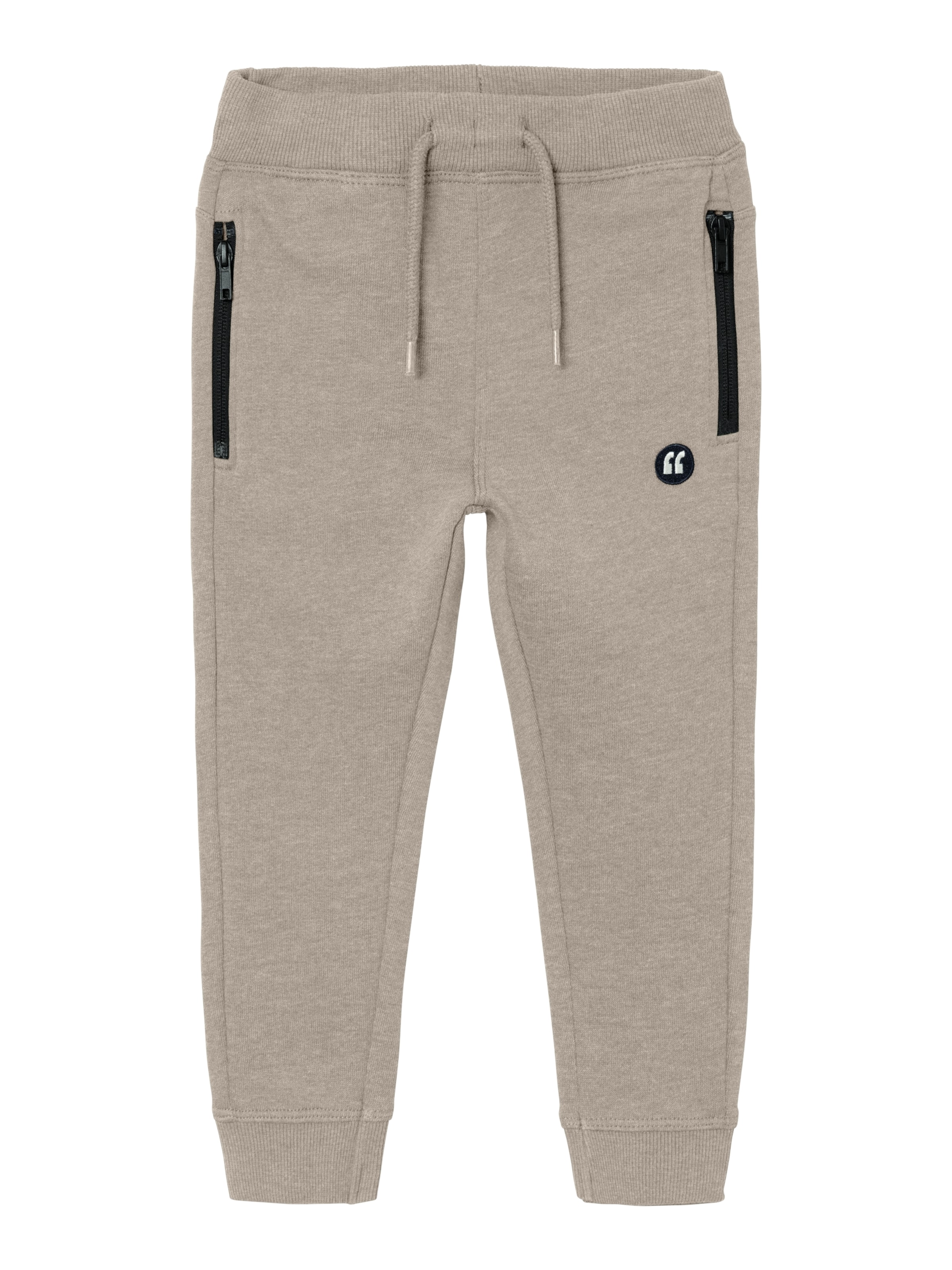 NAME IT Püksid, värv beež: eest vaates