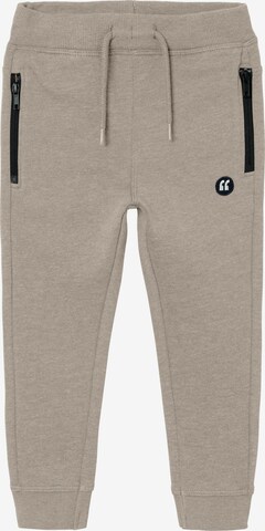 Effilé Pantalon 'Vimo' NAME IT en beige : devant