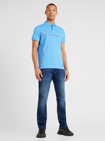 TOMMY HILFIGER Poloshirt in Blau