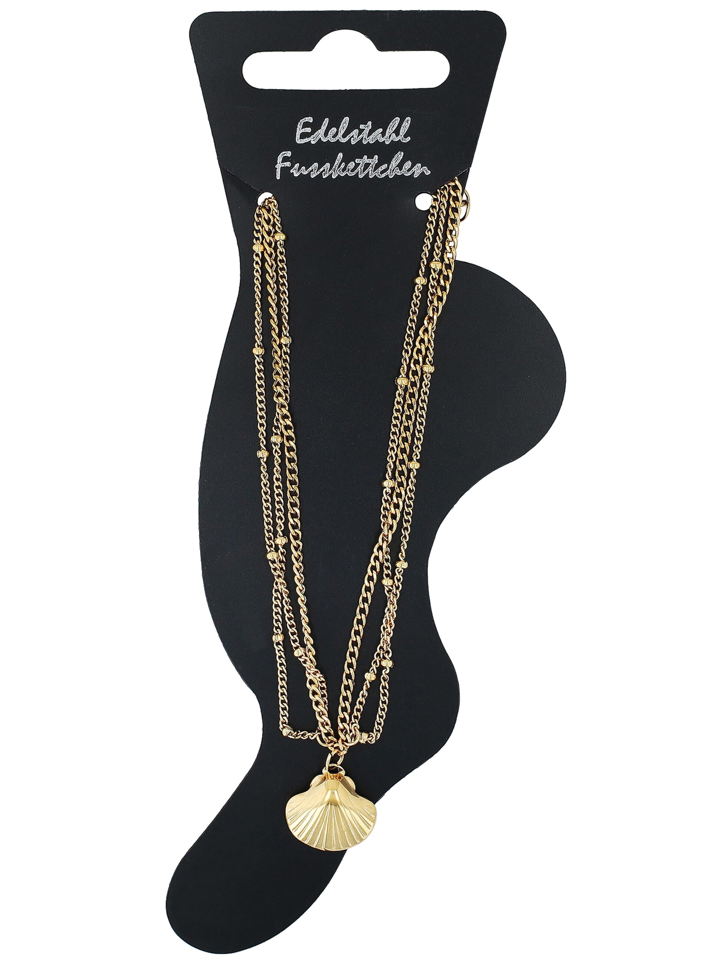 Akzent Foot Jewelry 'Demi, langlebig' in Gold: front