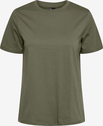 PIECES Shirt 'RIA' in Groen: voorkant