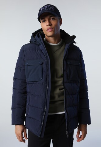 North Sails Winter Jacket in Blue