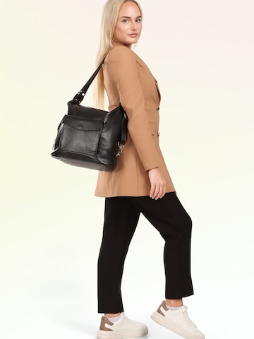 Toscanto - Mochila en negro: frente