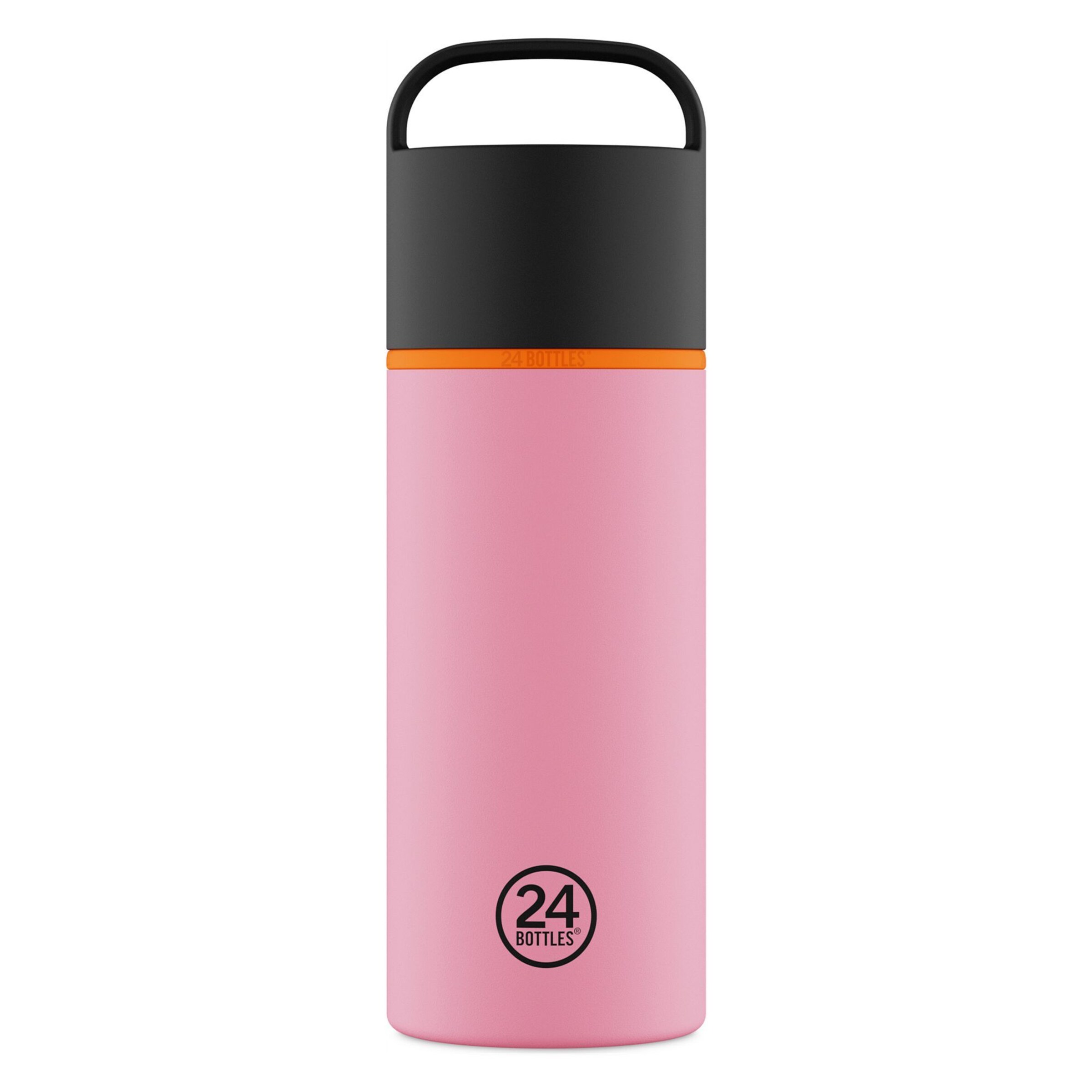 24Bottles Trinkflasche 'Spin' in Pink: Vorderseite