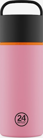 24Bottles Drinking Bottle 'Spin' in Pink: front
