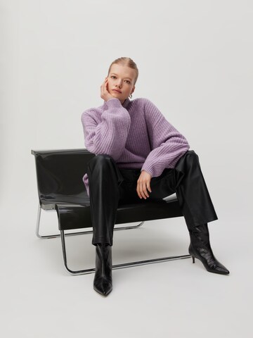 LeGer by Lena Gercke Oversized sweater 'Anna' in Purple: front