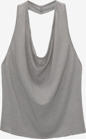 Pull&Bear Top in Grijs: voorkant