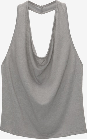 Top di Pull&Bear in grigio: frontale