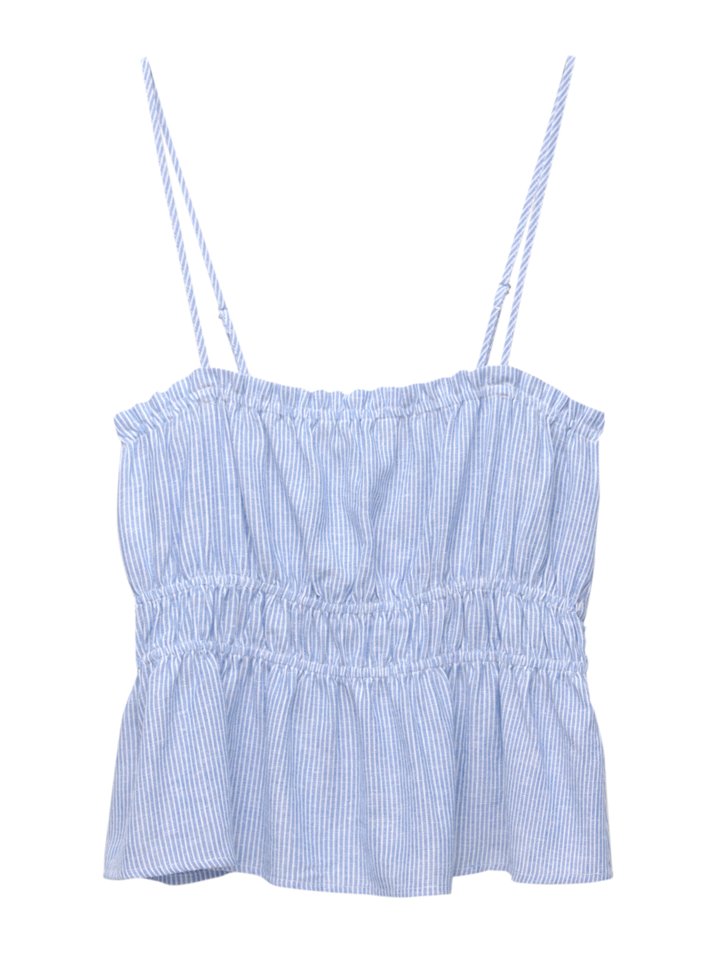 Top di Pull&Bear in blu: frontale