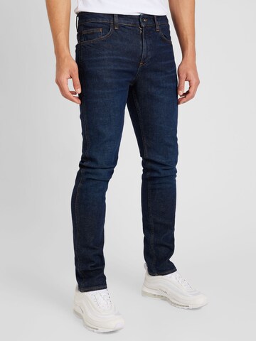 Coupe slim Jean 'Delaware3' BOSS en bleu : devant