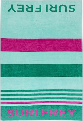 Telo da mare ' SFY Freyday ' di Suri Frey in verde: frontale