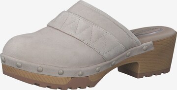 TAMARIS Clogs in Grey: front