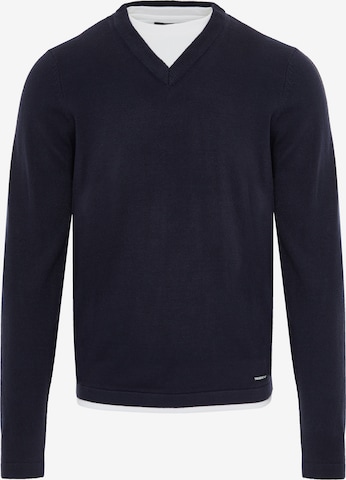 Threadbare Pullover in Blau: Vorderseite