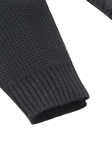 Youthup Strickjacke in Schwarz