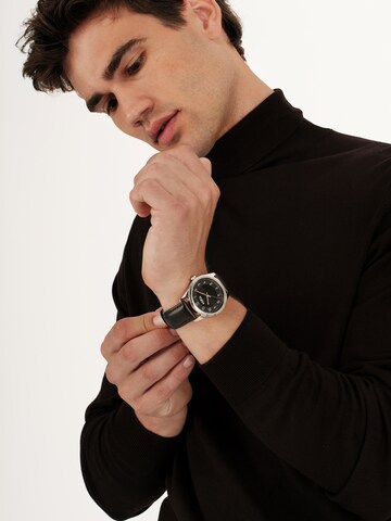 Montre à affichage analogique 'REFINE' Breil en noir : devant