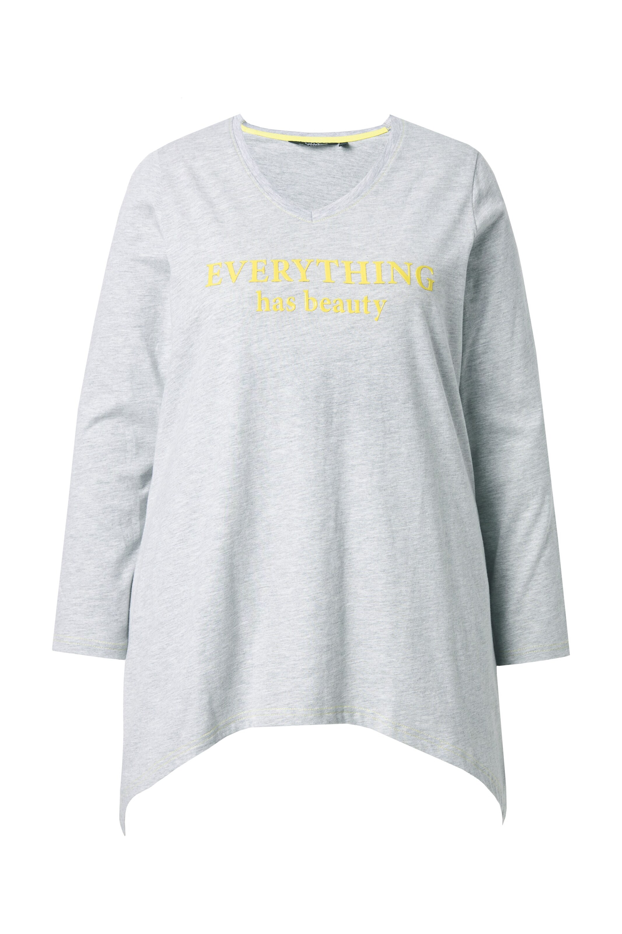 Ulla Popken Shirt in Grau: Vorderseite