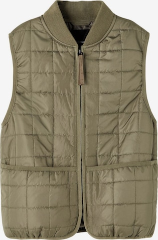NAME IT Vest in Green: front