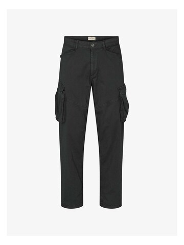 Denim Project Regular Trouser ' DPCargo ' in Schwarz: Vorderseite