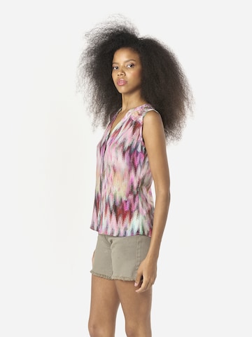 KOROSHI Blouse in Grey