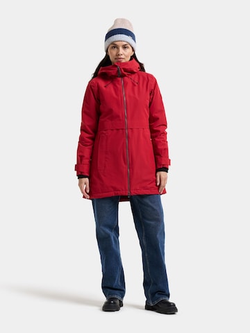 Didriksons Winter parka 'Tiril' in Red