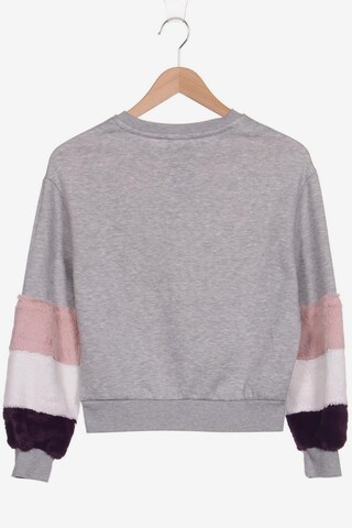 ONLY Sweatshirt & Zip-Up Hoodie in XS in Grey