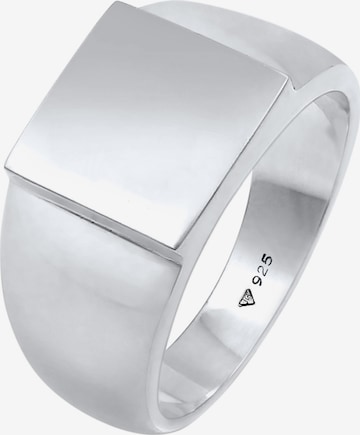 KUZZOI Ring i silver: framsida