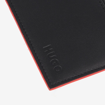 HUGO Red Key Ring 'Subway' in Black