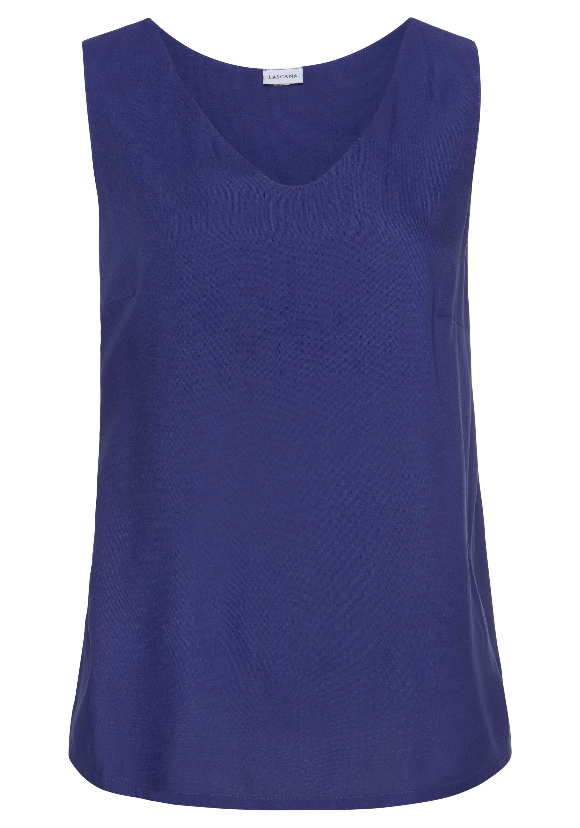 LASCANA Blouse in Blue: front