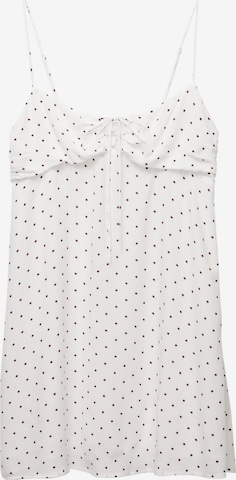 Pull&Bear Kesämekko 'PACIFIC' värissä valkoinen: etupuoli