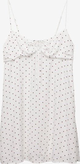 Pull&Bear Kesämekko 'PACIFIC' värissä tummanruskea / valkoinen, Tuotenäkymä