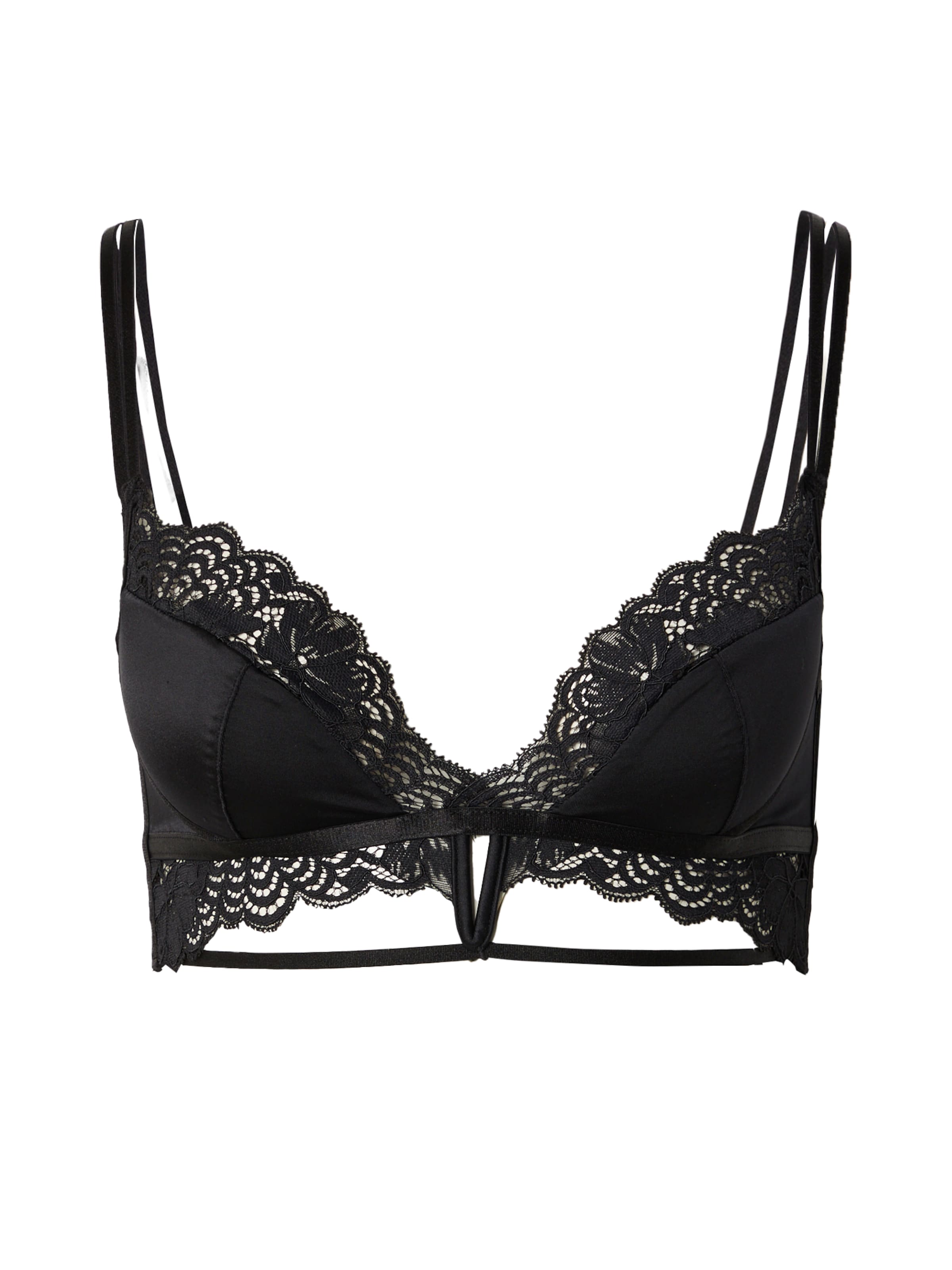 Hunkemöller T-särgi Rinnahoidja 'Lainey II', värv must: eest vaates