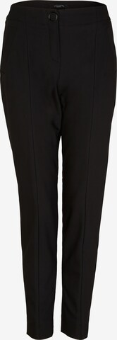 COMMA Regular Pantalon in Zwart: voorkant