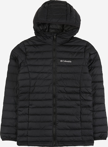 Giacca per outdoor 'Powder Lite' di COLUMBIA in nero: frontale