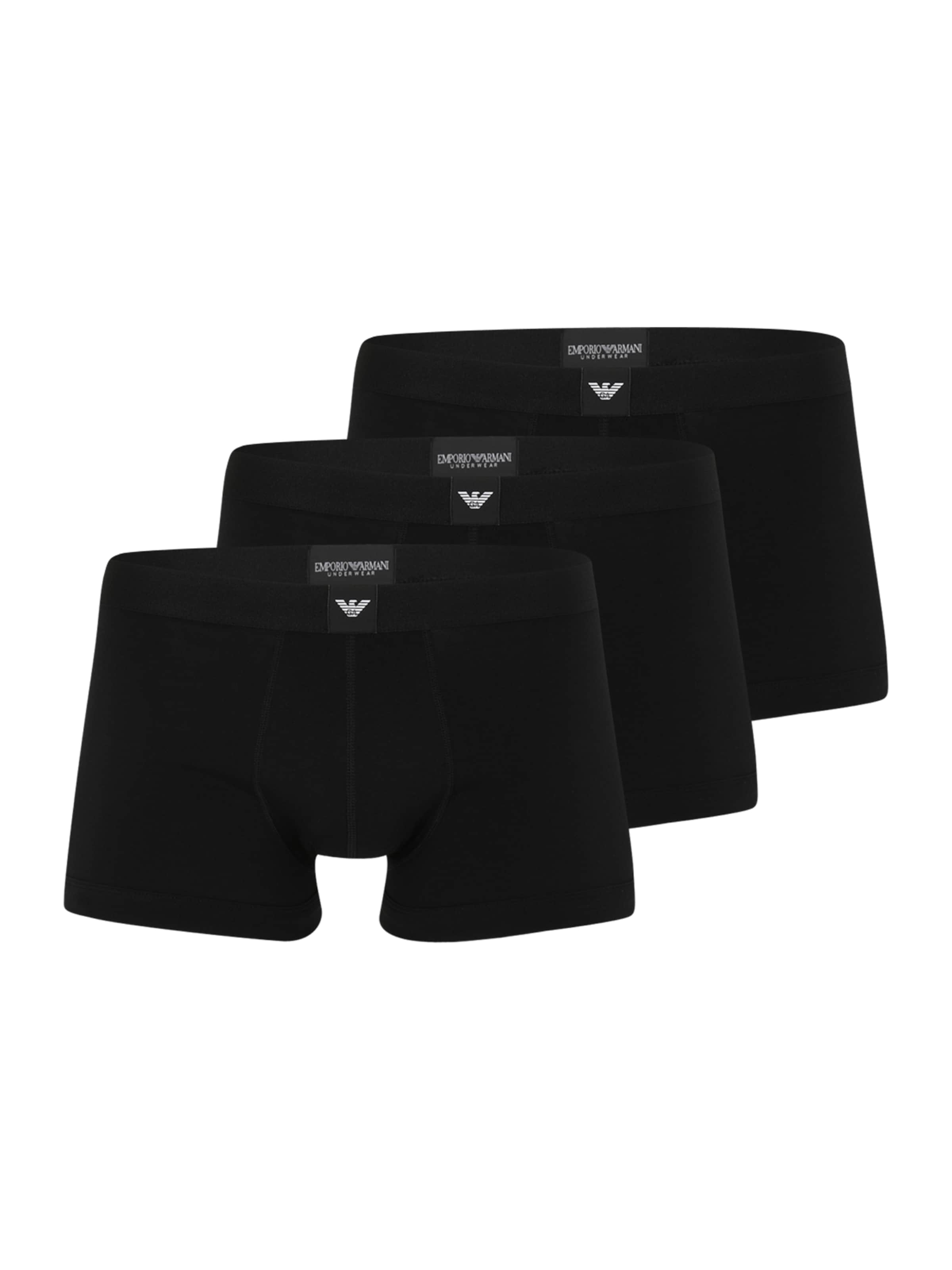 Emporio Armani Boxeralsók - fekete: elől