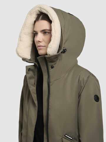 Cappotto funzionale 'Agneta-YM' di khujo in verde