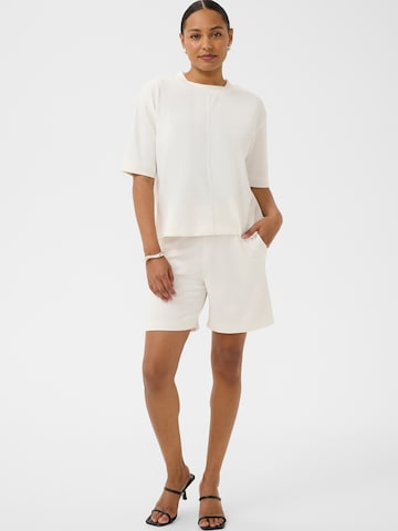 Kaffe Тениска 'KAannie' в бяло