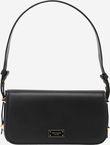 Sac bandoulière 'Liv Schultertasche Aus Glattem Leder' Kate Spade en noir : devant