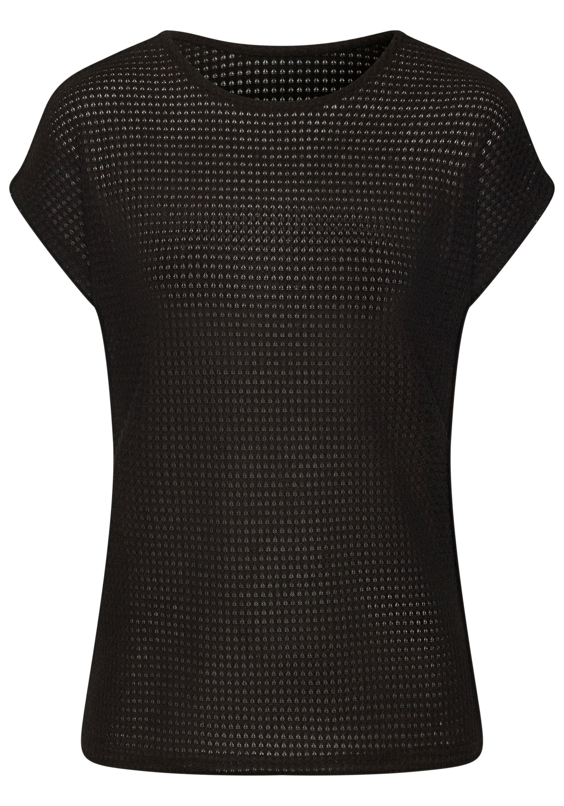 VIVANCE Shirt in Black: front