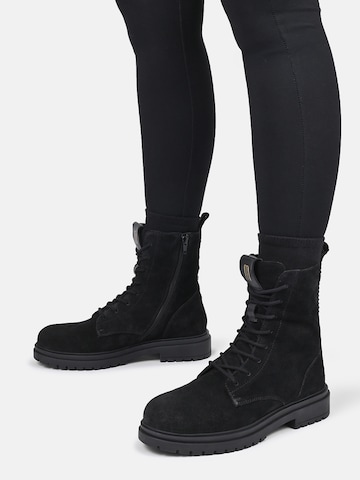 Crickit Lace-up bootie ' URTE ' in Black: front