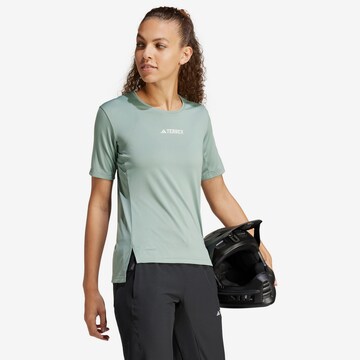 ADIDAS TERREX Performance Shirt 'Multi' in Green