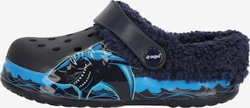 ZigZag Slippers 'Telar' in Blue: front