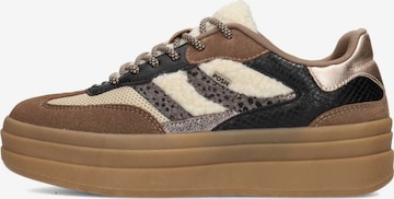 POSH by Poelman Sneakers 'Bodie' in Brown: front