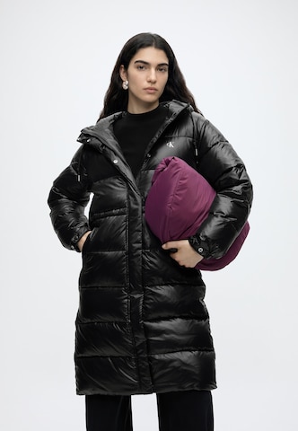 Calvin Klein Jeans Wintermantel in Zwart