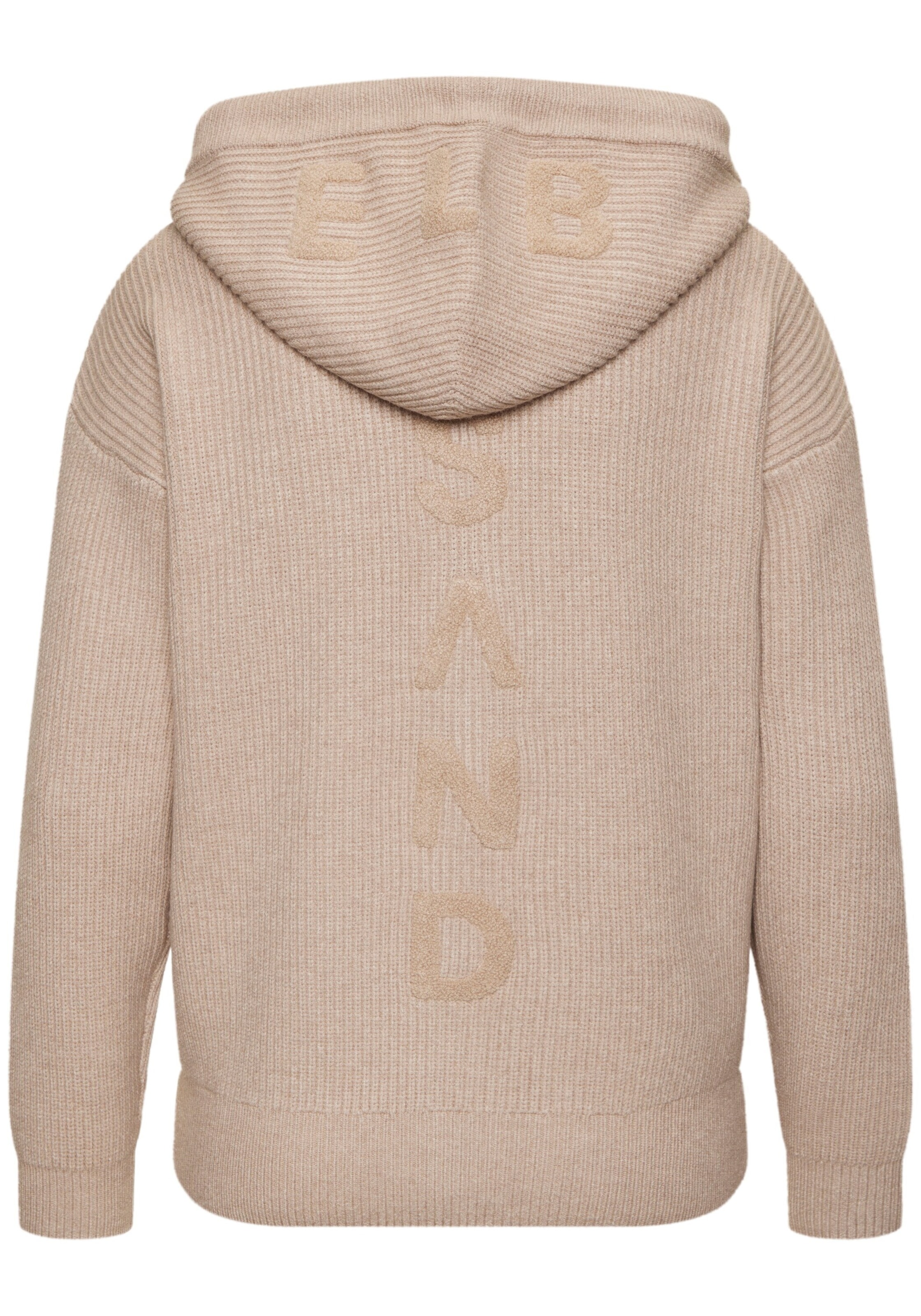 Cardigan Elbsand en marron