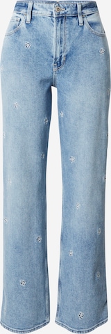 HOLLISTER Loosefit Jeans in Blauw: voorkant