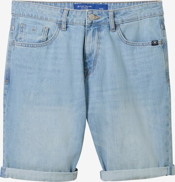 TOM TAILOR Shorts 'Josh' in Blau: predná strana