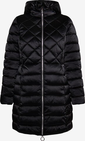 Manteau d’hiver 'Sivene' Usha en noir : devant