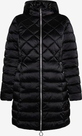 Manteau d’hiver 'Sivene' Usha en noir : devant