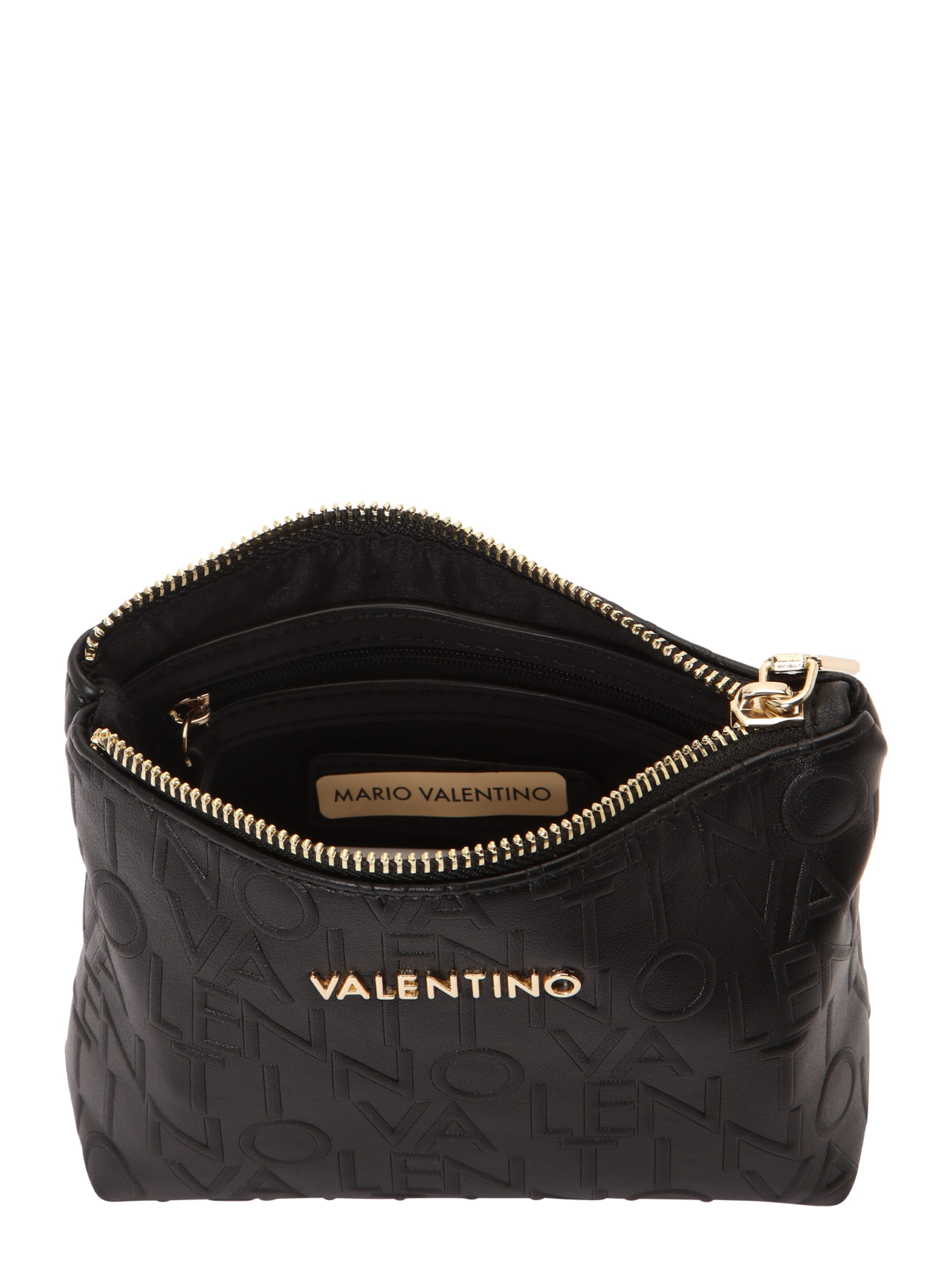 Beauty case 'BEAUTIES' di Valentino Bags in nero: superiore